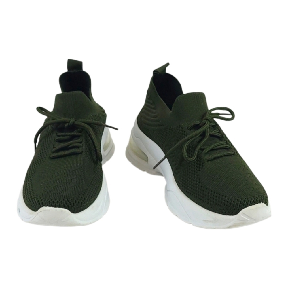 Women's Size 7 Forest Dark Green Casual Shoes Sneakers Super Lightweight Shoes